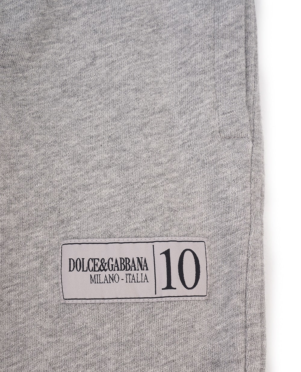 Детские спортивные брюки (костюм) Dolce&Gabbana Kids L4JPKI-G7O4W-S, серый цвет • Купить в интернет-магазине Kameron