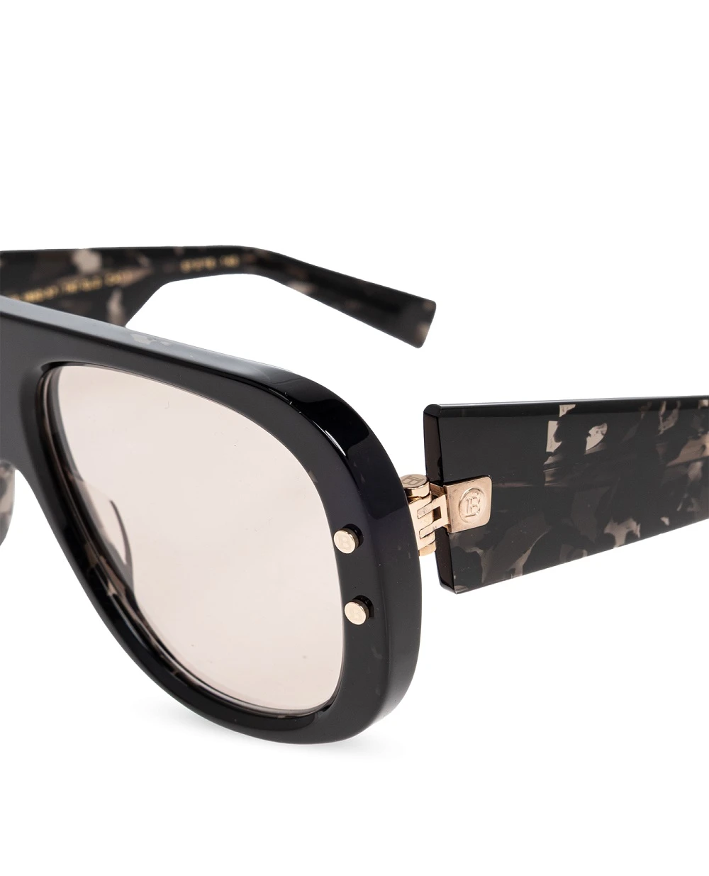 Солнцезащитные очки Balmain Pulse Balmain BPS-185D-57, черный цвет • Купить в интернет-магазине Kameron