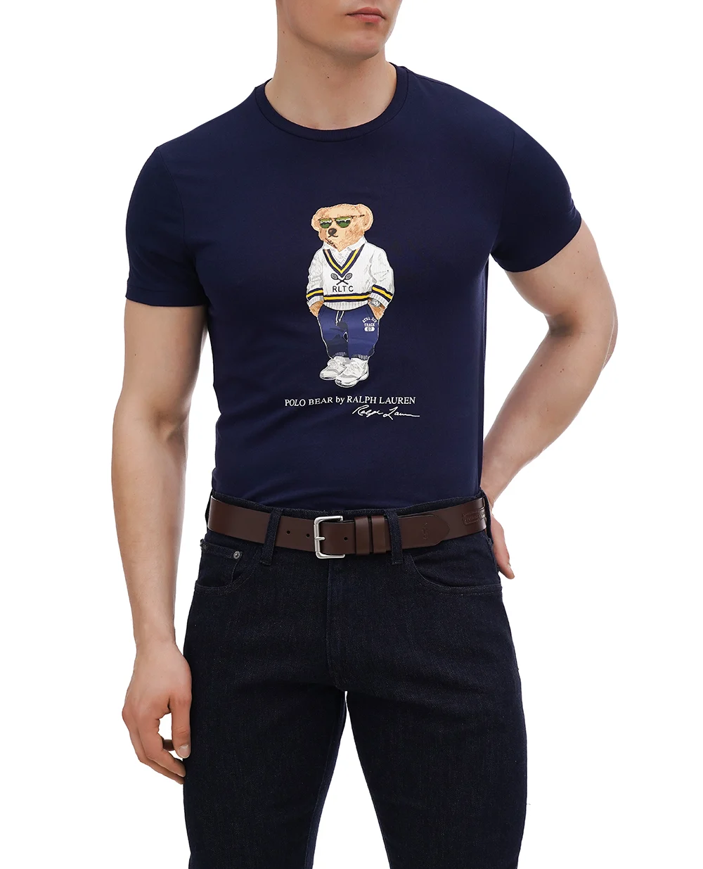 Футболка Polo Bear Polo Ralph Lauren 710973137003, темно-синій колір • Купити в інтернет-магазині Kameron