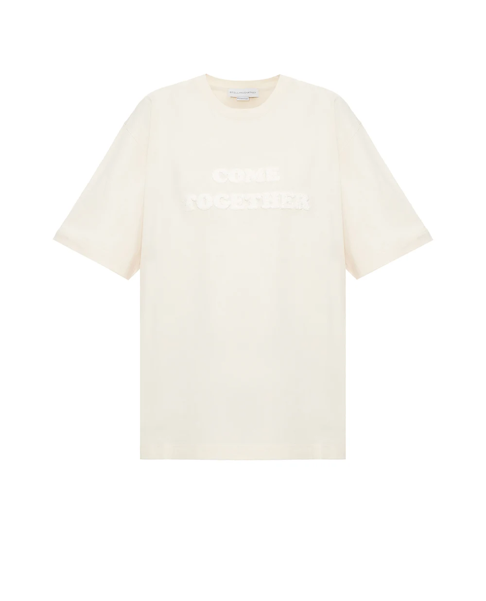 Футболка Stella McCartney 6J04623SQA59, кремовый цвет • Купить в интернет-магазине Kameron