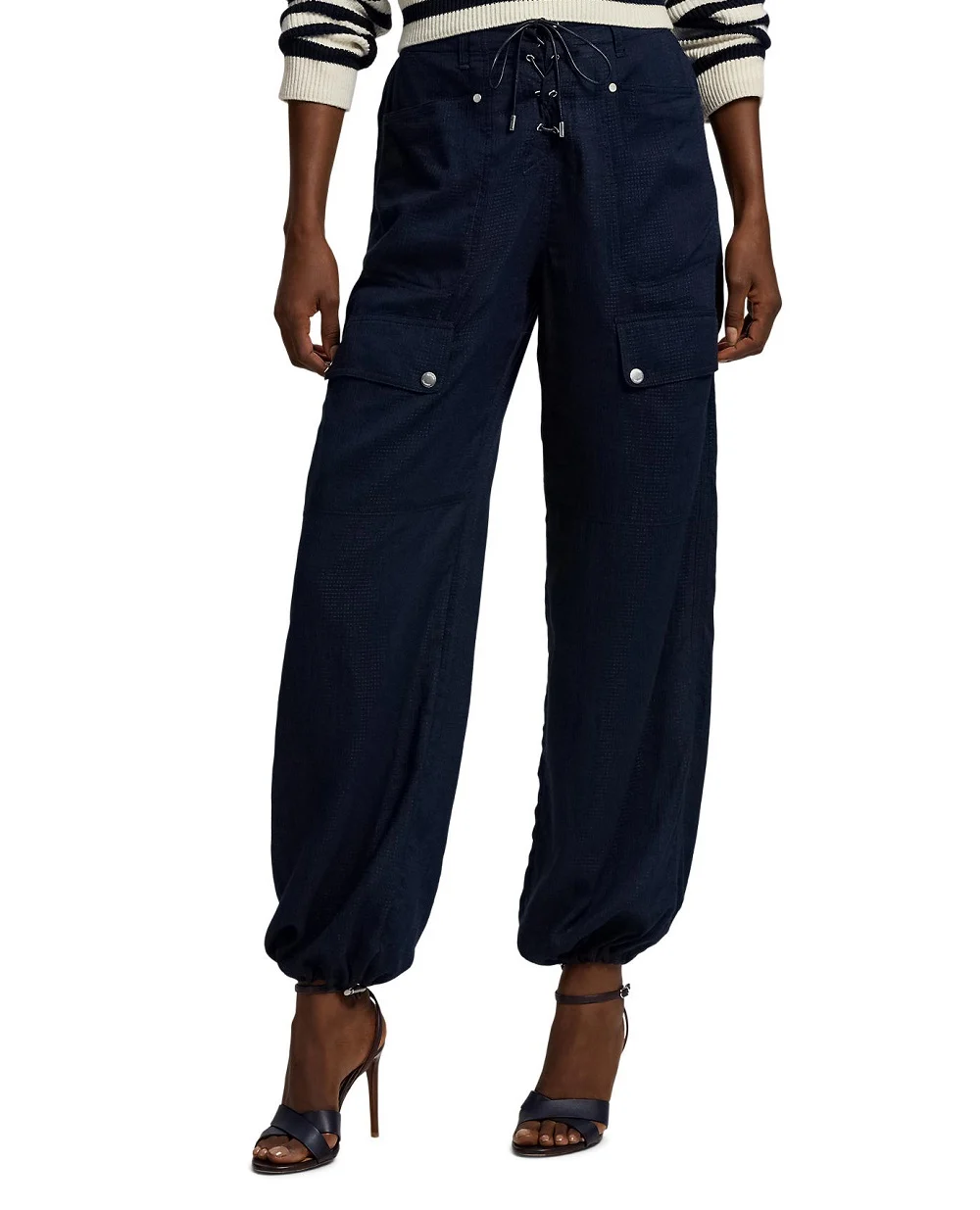 Брюки Briella Ralph Lauren Collection 290P10227001, синий цвет • Купить в интернет-магазине Kameron
