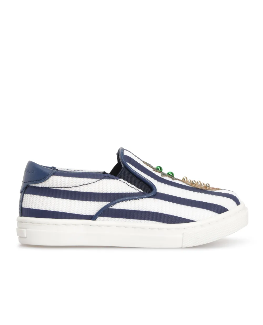 Детские слипоны Dolce&Gabbana Kids D10591-AS096-M, разноцветный цвет • Купить в интернет-магазине Kameron