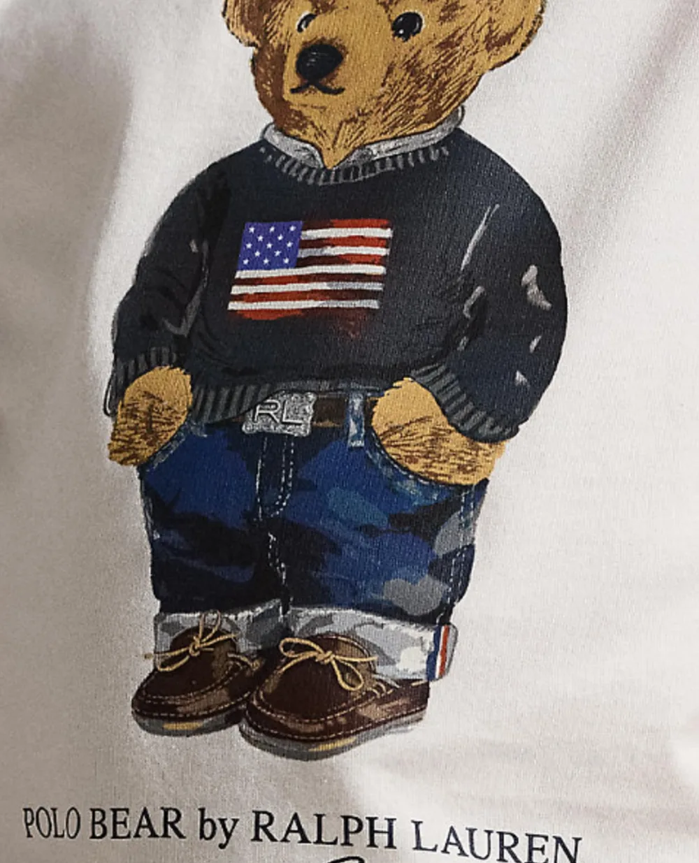 Детская футболка Polo Bear Polo Ralph Lauren Kids 322P00508001, белый цвет • Купить в интернет-магазине Kameron