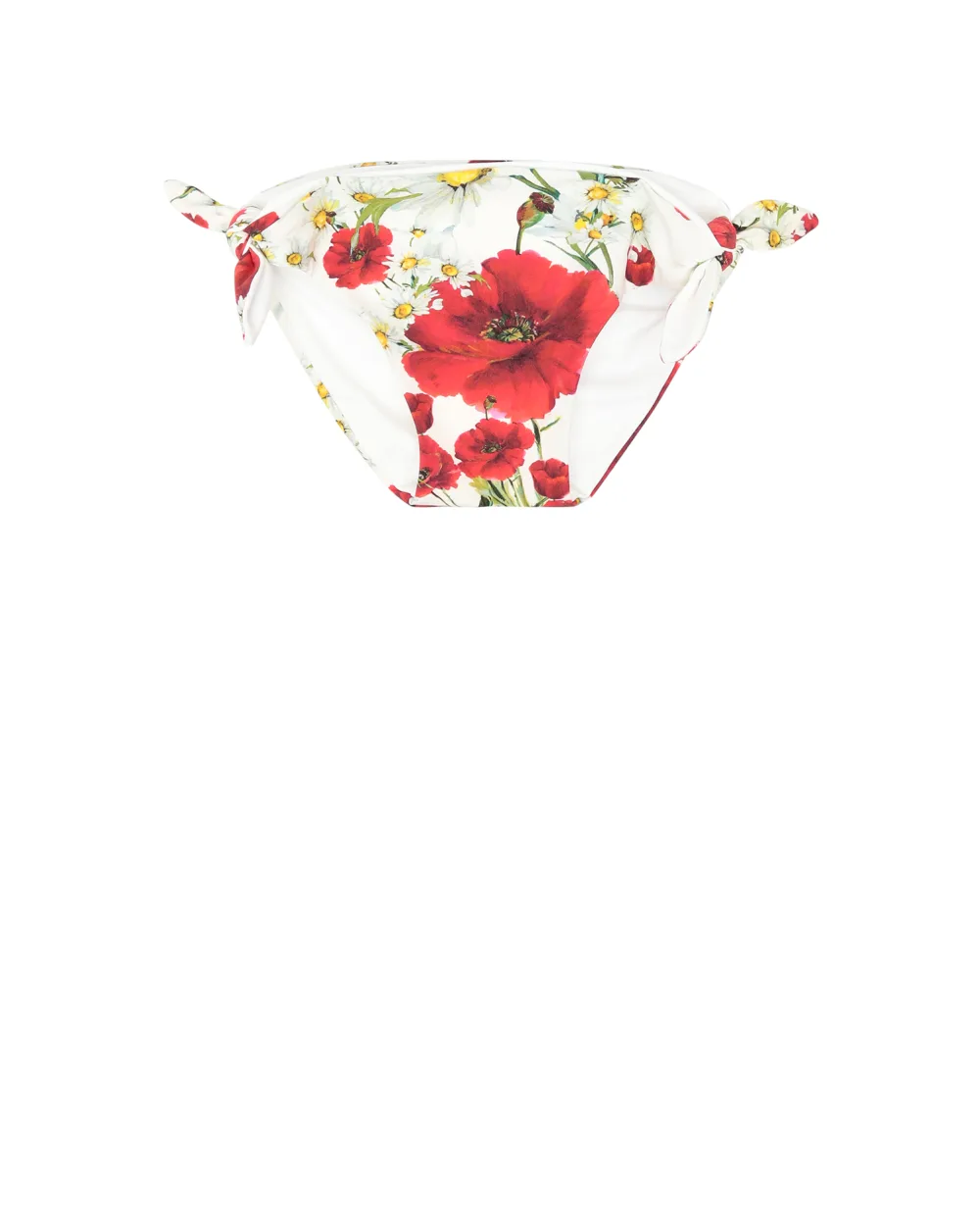 Детские трусики от купальника Dolce&Gabbana Kids L2U800-FSGFO, белый цвет • Купить в интернет-магазине Kameron