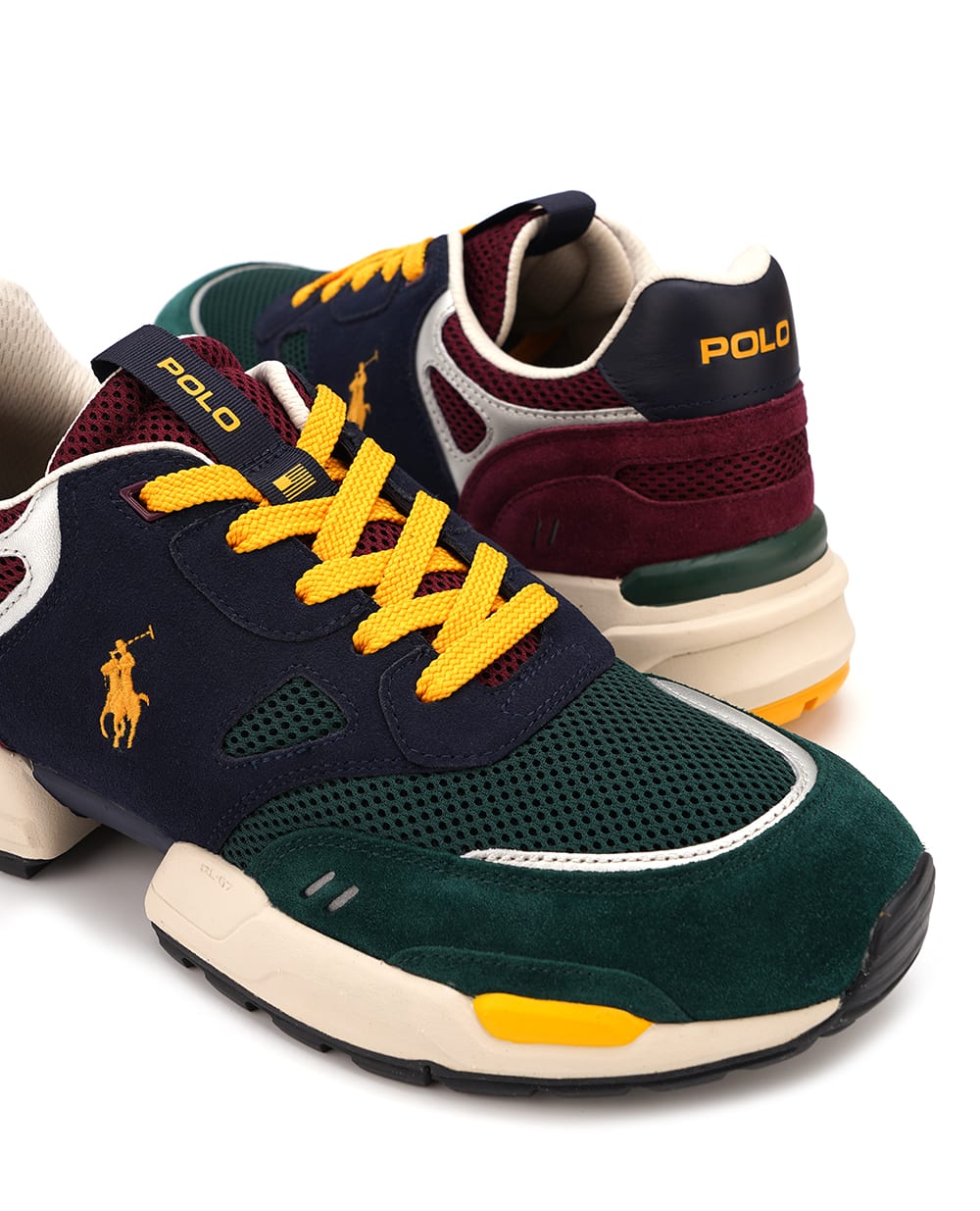 Кроссовки Jogger Polo Ralph Lauren 809949792001, темно-синий цвет • Купить в интернет-магазине Kameron