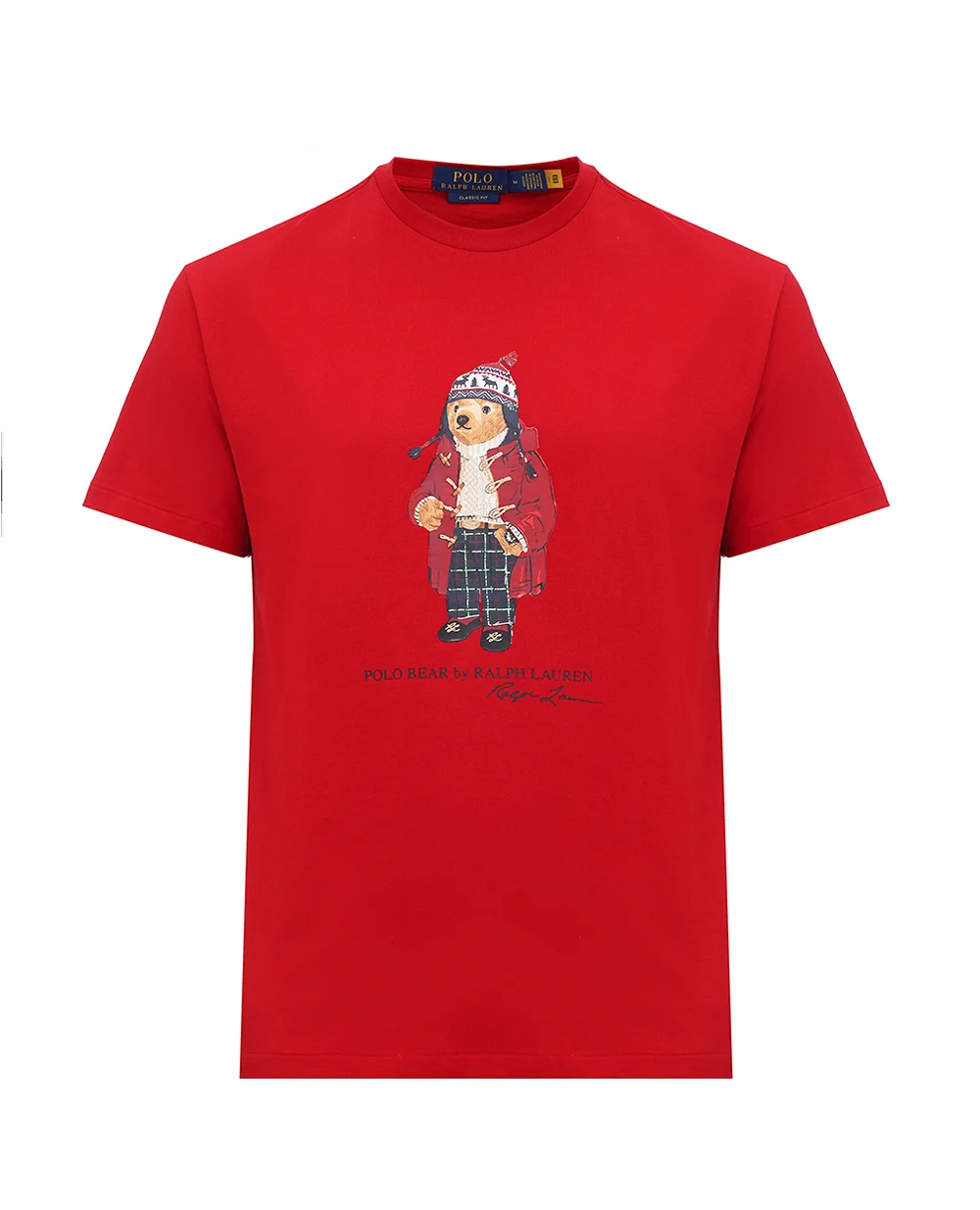 Футболка Polo Bear Polo Ralph Lauren 710854497040, красный цвет • Купить в интернет-магазине Kameron
