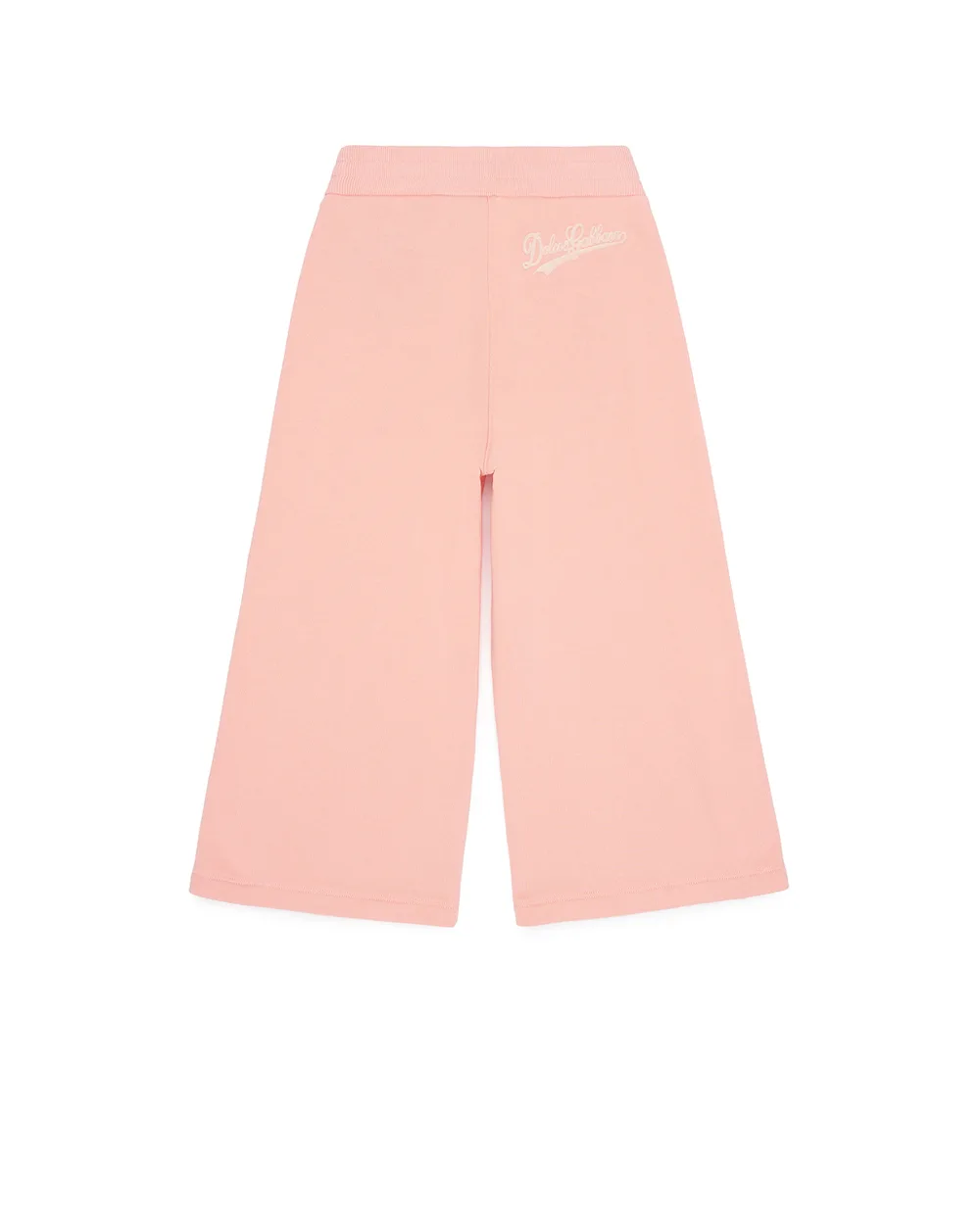 Дитячі спортивні флісові штани (костюм) Dolce&Gabbana Kids L5JPI3-G7PWH-S, рожевий колір • Купити в інтернет-магазині Kameron