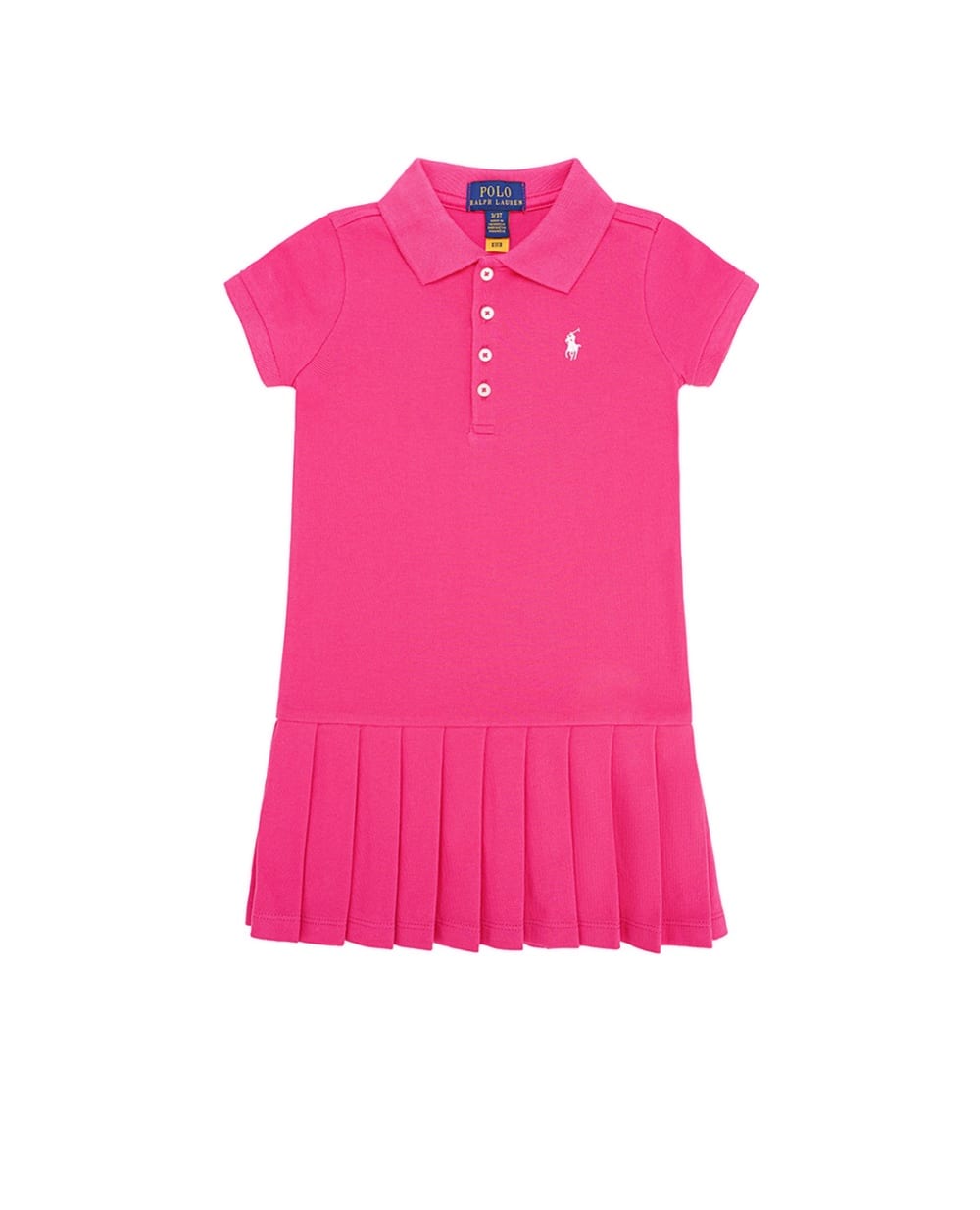 Детское платье Polo Ralph Lauren Kids 310925712002, розовый цвет • Купить в интернет-магазине Kameron