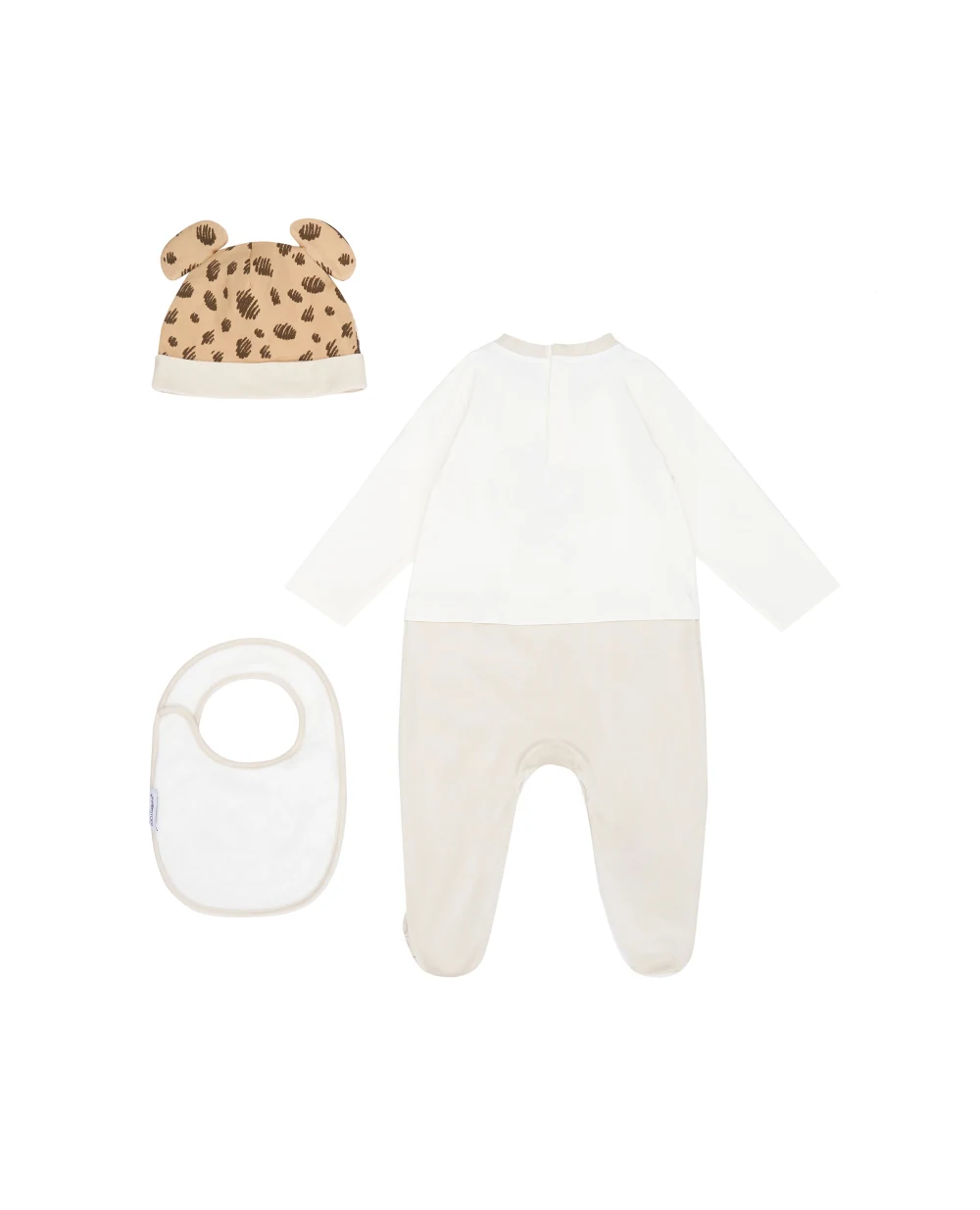 Подарочный набор для новорожденных Dolce&Gabbana Kids L1JOBF-II7IS, бежевый цвет • Купить в интернет-магазине Kameron