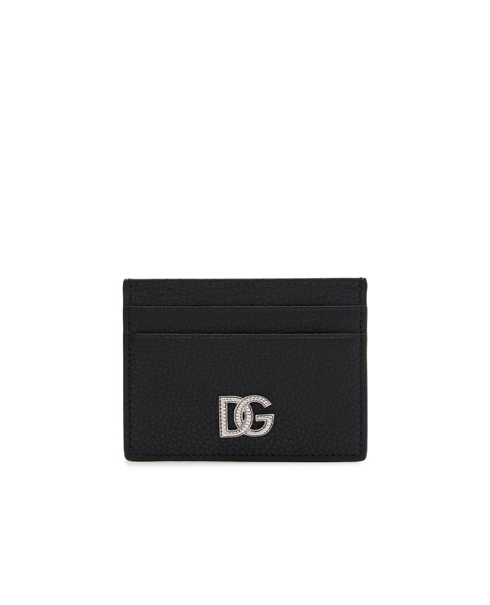 Візитниця з телячої шкіри з логотипом Dolce&Gabbana BP0330-A0370, чорний колір • Купити в інтернет-магазині Kameron