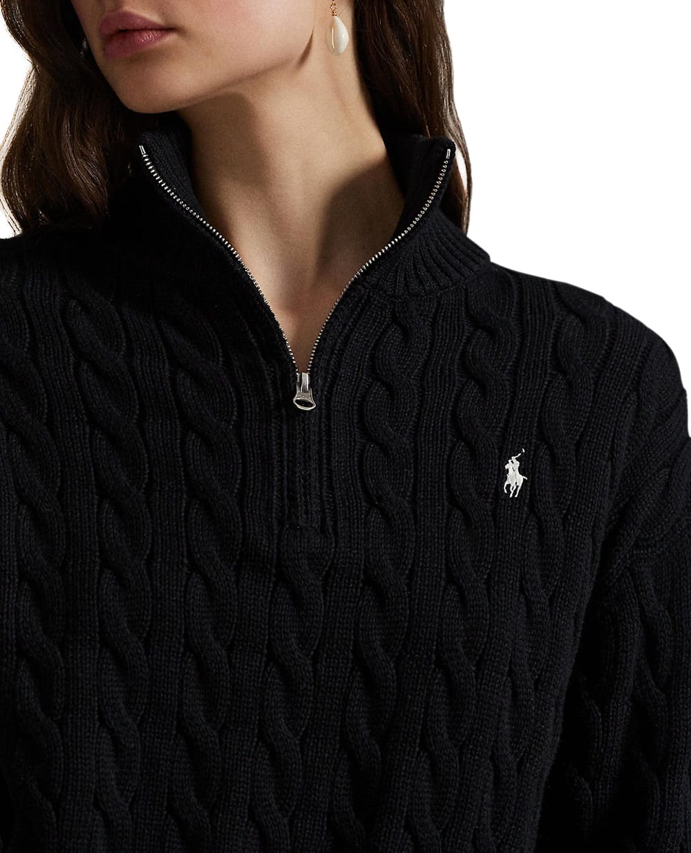 Свитер Polo Ralph Lauren 211963467003, черный цвет • Купить в интернет-магазине Kameron