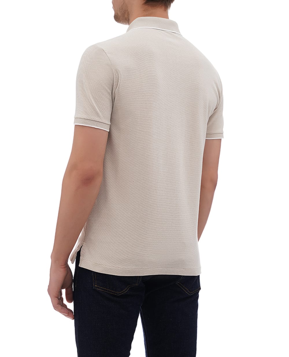 Поло Mesh Polo Ralph Lauren 710963494002, бежевый цвет • Купить в интернет-магазине Kameron