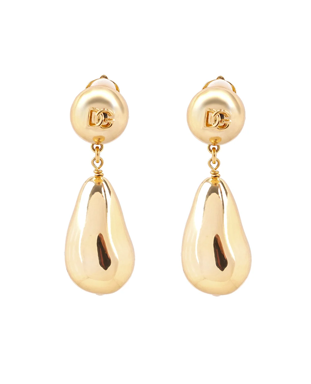 Серьги Dolce&Gabbana WER2Y1-W1111, золотой цвет • Купить в интернет-магазине Kameron