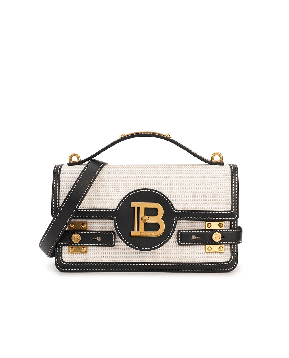 Сумка B-Buzz 24 Balmain EN0DA829TRHS, молочный цвет • Купить в интернет-магазине Kameron