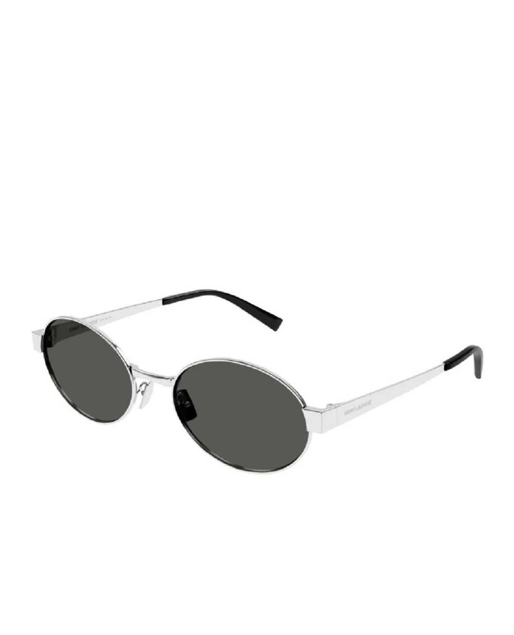 Солнцезащитные очки Saint Laurent SL 692-002, серебряный цвет • Купить в интернет-магазине Kameron