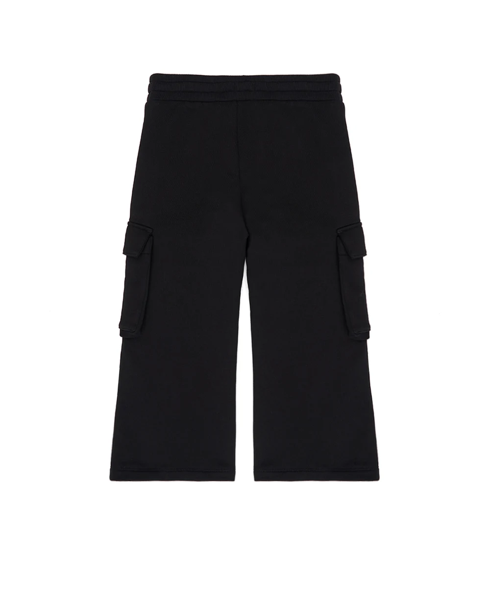 Детские брюки карго Dolce&Gabbana Kids L5JPH7-G7PSA-B, черный цвет • Купить в интернет-магазине Kameron