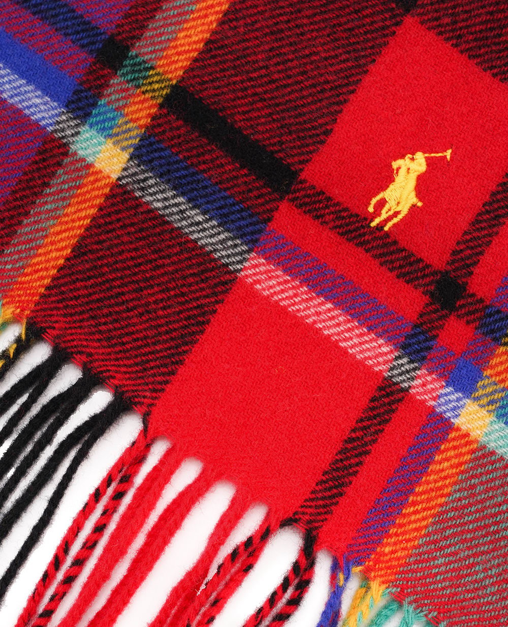 Шарф Polo Ralph Lauren 455954352001, разноцветный цвет • Купить в интернет-магазине Kameron