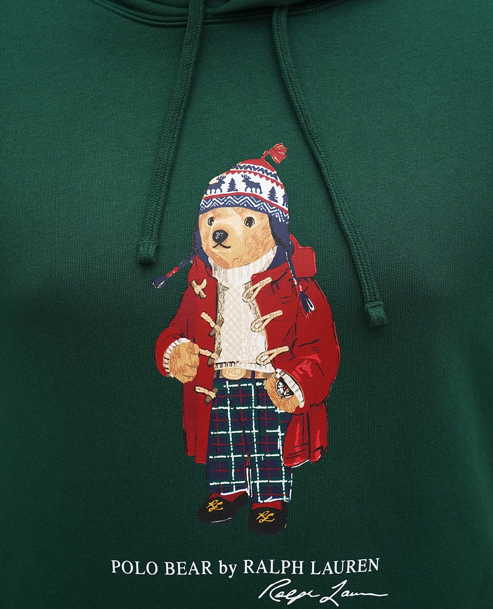 Худи Polo Bear Polo Ralph Lauren 710953719003, зеленый цвет • Купить в интернет-магазине Kameron
