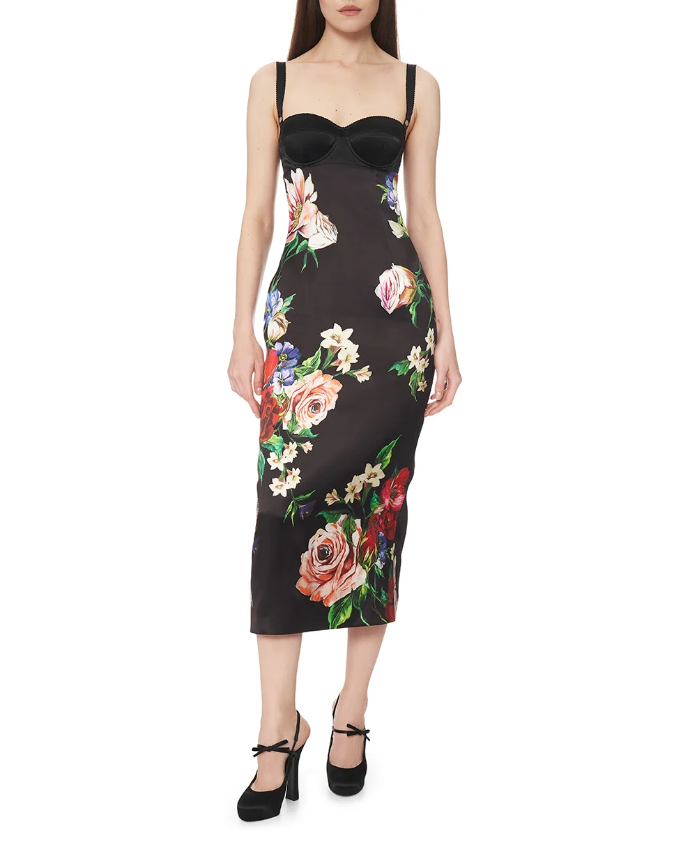 Платье Dolce&Gabbana F6TTXT-FSIB5, черный цвет • Купить в интернет-магазине Kameron