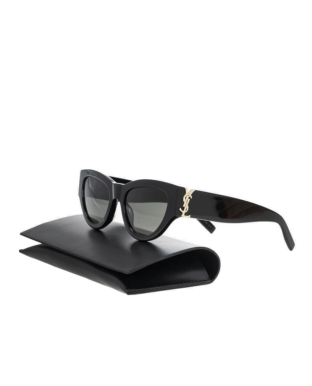 Солнцезащитные очки Saint Laurent 671762-Y9901, черный цвет • Купить в интернет-магазине Kameron
