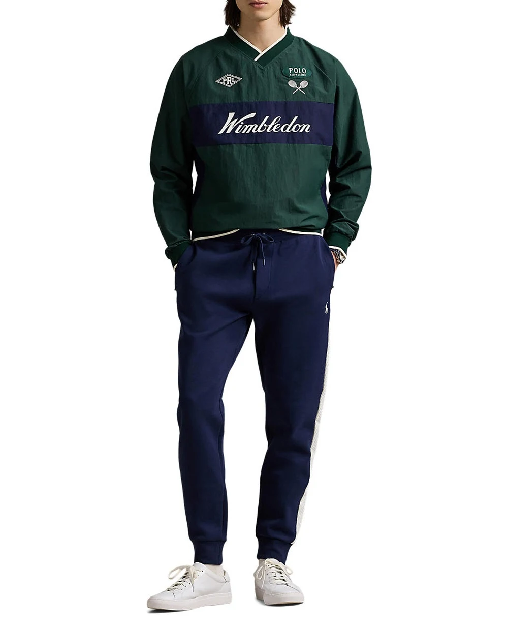 Спортивные брюки (костюм) Polo Ralph Lauren 710867582001, темно-синий цвет • Купить в интернет-магазине Kameron