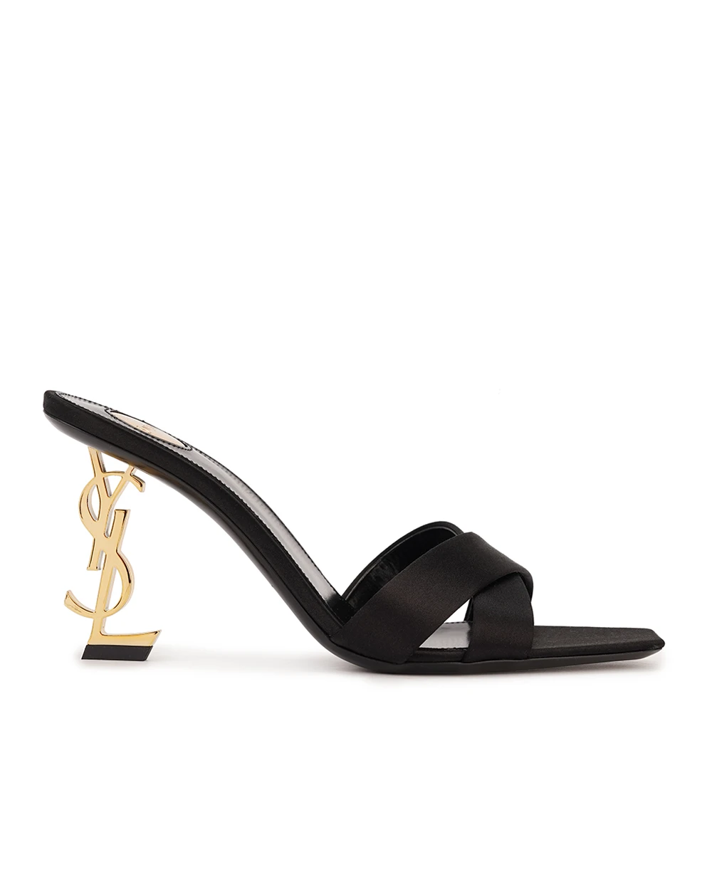 Мюли Opyum Saint Laurent 818931-9QAB1, черный цвет • Купить в интернет-магазине Kameron