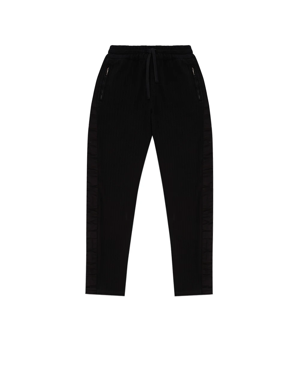 Детские брюки Dolce&Gabbana Kids L43P23-LY093-B, черный цвет • Купить в интернет-магазине Kameron