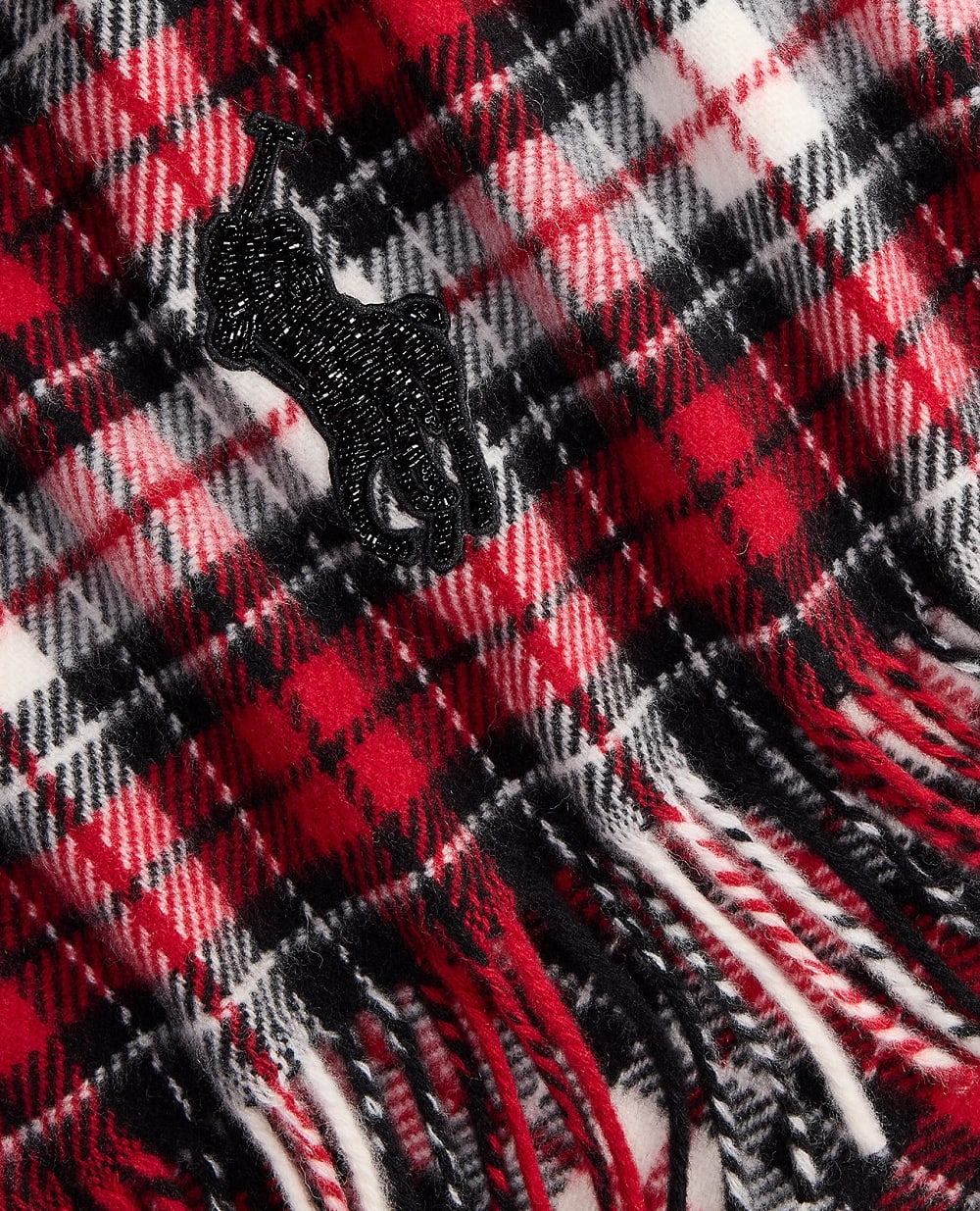 Шарф из шерсти с бисером Polo Ralph Lauren 455P04641002, разноцветный цвет • Купить в интернет-магазине Kameron