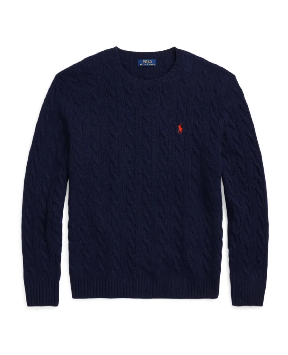 Светр з вовни та кашеміру Polo Ralph Lauren 710876762002, синій колір • Купити в інтернет-магазині Kameron