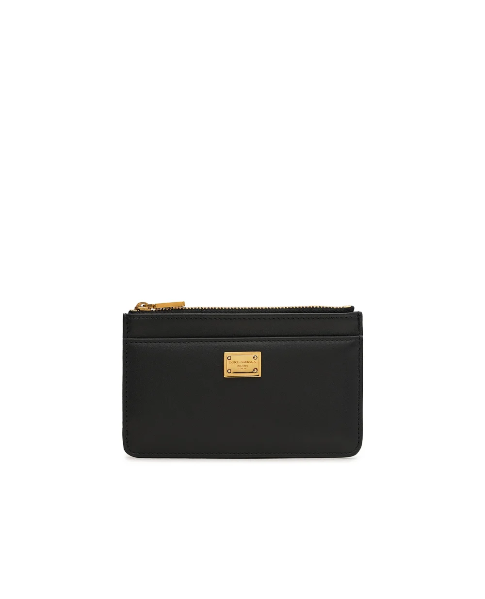 Визитница из кожи Dolce&Gabbana BI1261-A9S25, черный цвет • Купить в интернет-магазине Kameron
