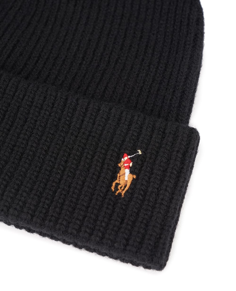 Шапка Polo Ralph Lauren 449959337001, черный цвет • Купить в интернет-магазине Kameron
