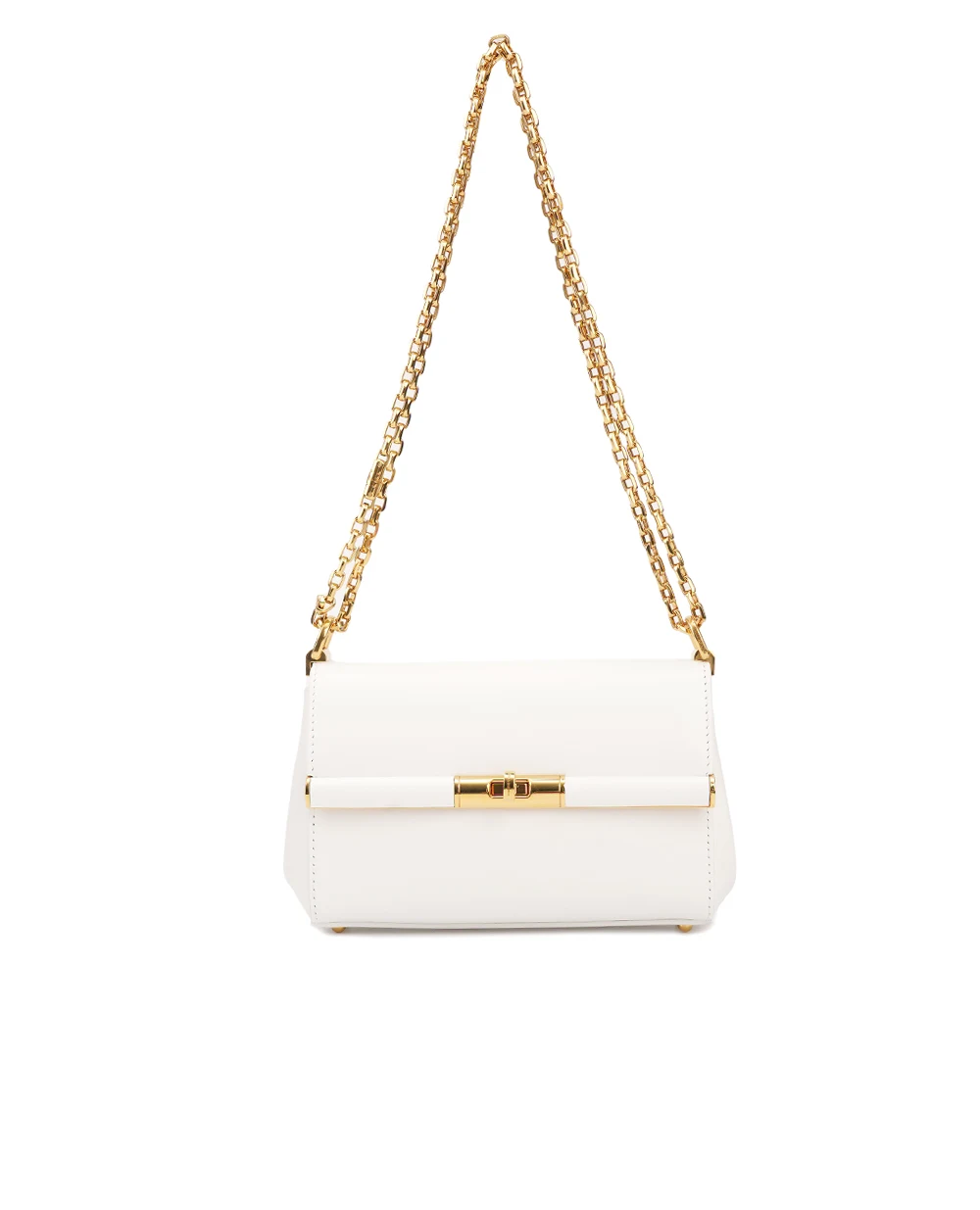 Кожаная сумка Marlene Dolce&Gabbana BB7766-A3G19, белый цвет • Купить в интернет-магазине Kameron