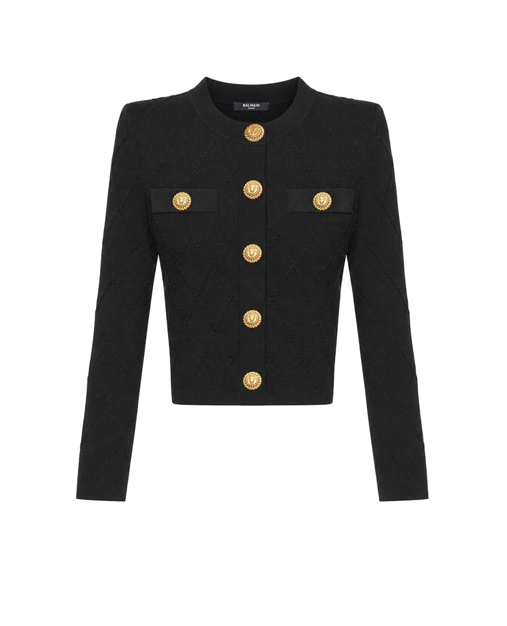 Кардиган Balmain HF1KL612KK20, черный цвет • Купить в интернет-магазине Kameron