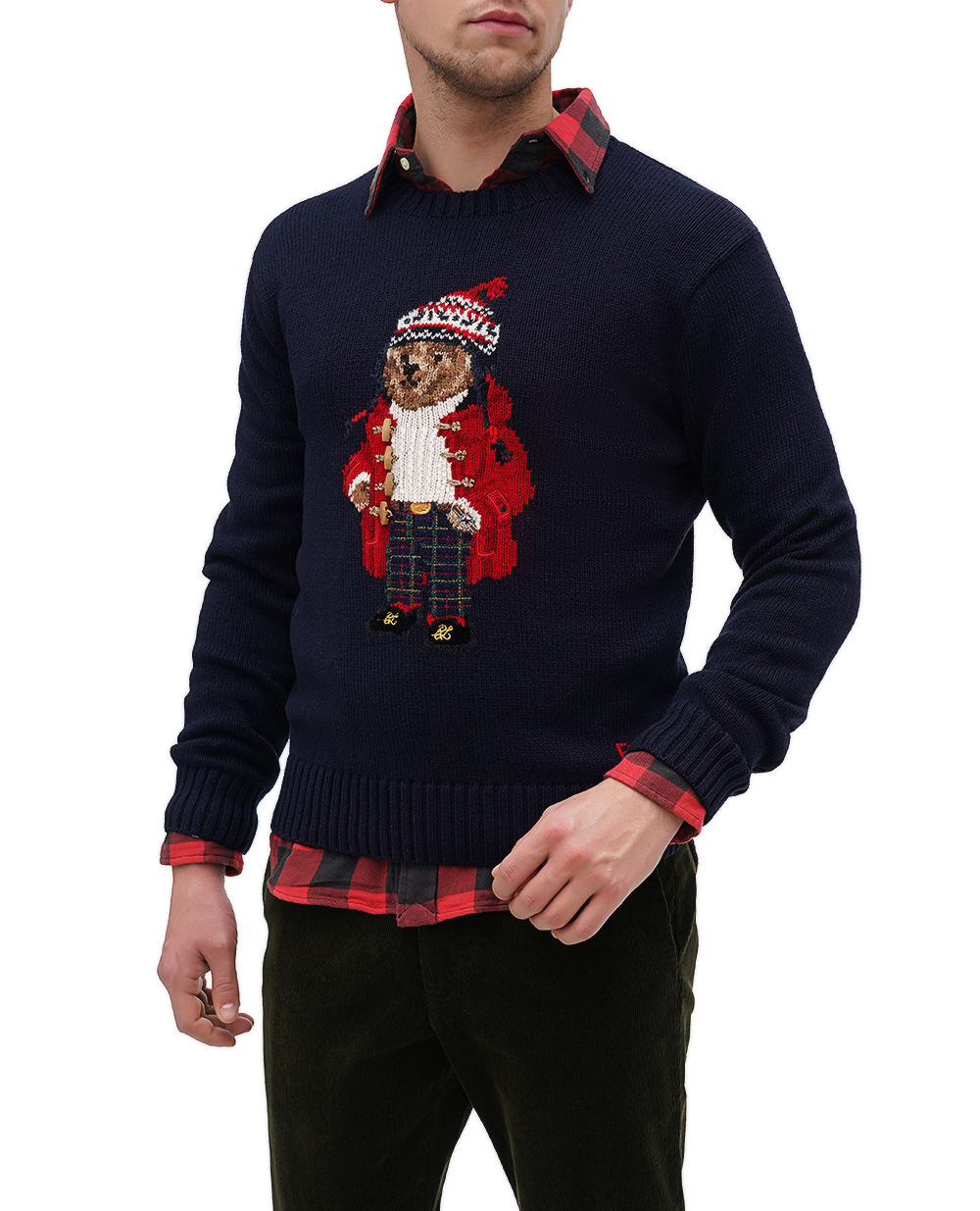 Джемпер Polo Bear Polo Ralph Lauren 710952384001, темно-синий цвет • Купить в интернет-магазине Kameron