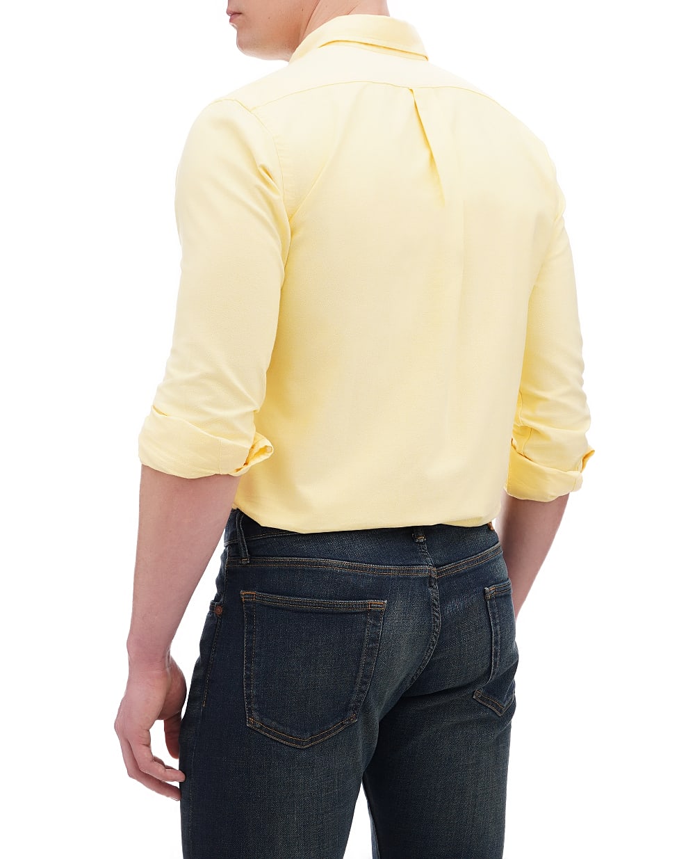 Рубашка Polo Ralph Lauren 710805562003, желтый цвет • Купить в интернет-магазине Kameron