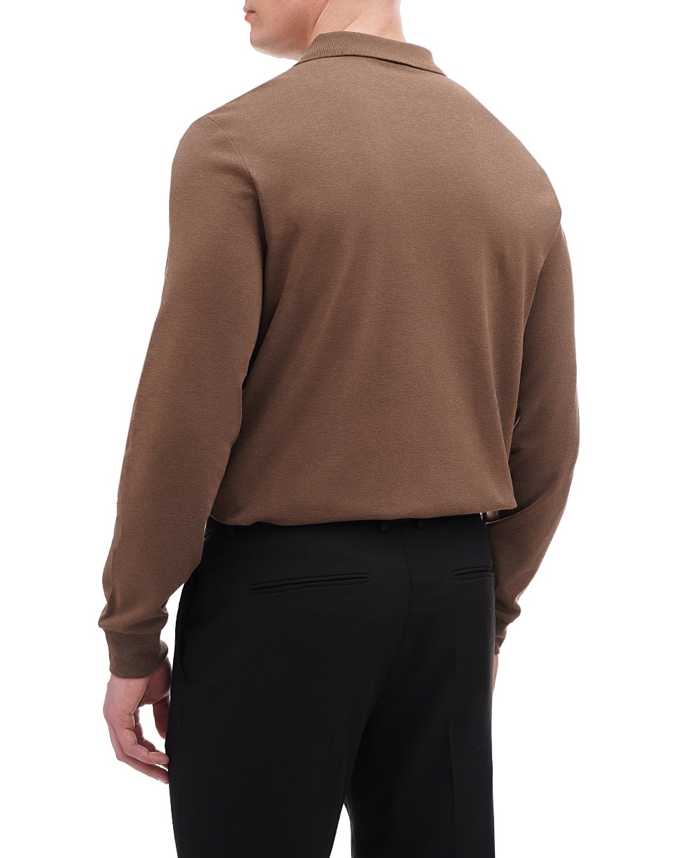 Поло Polo Ralph Lauren 710671785048, коричневый цвет • Купить в интернет-магазине Kameron