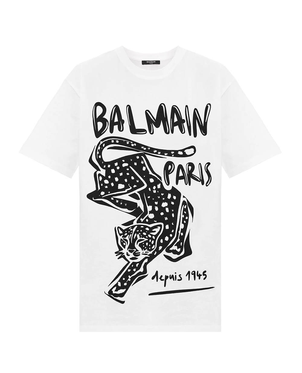 Футболка Balmain FF0EH005GF20, белый цвет • Купить в интернет-магазине Kameron