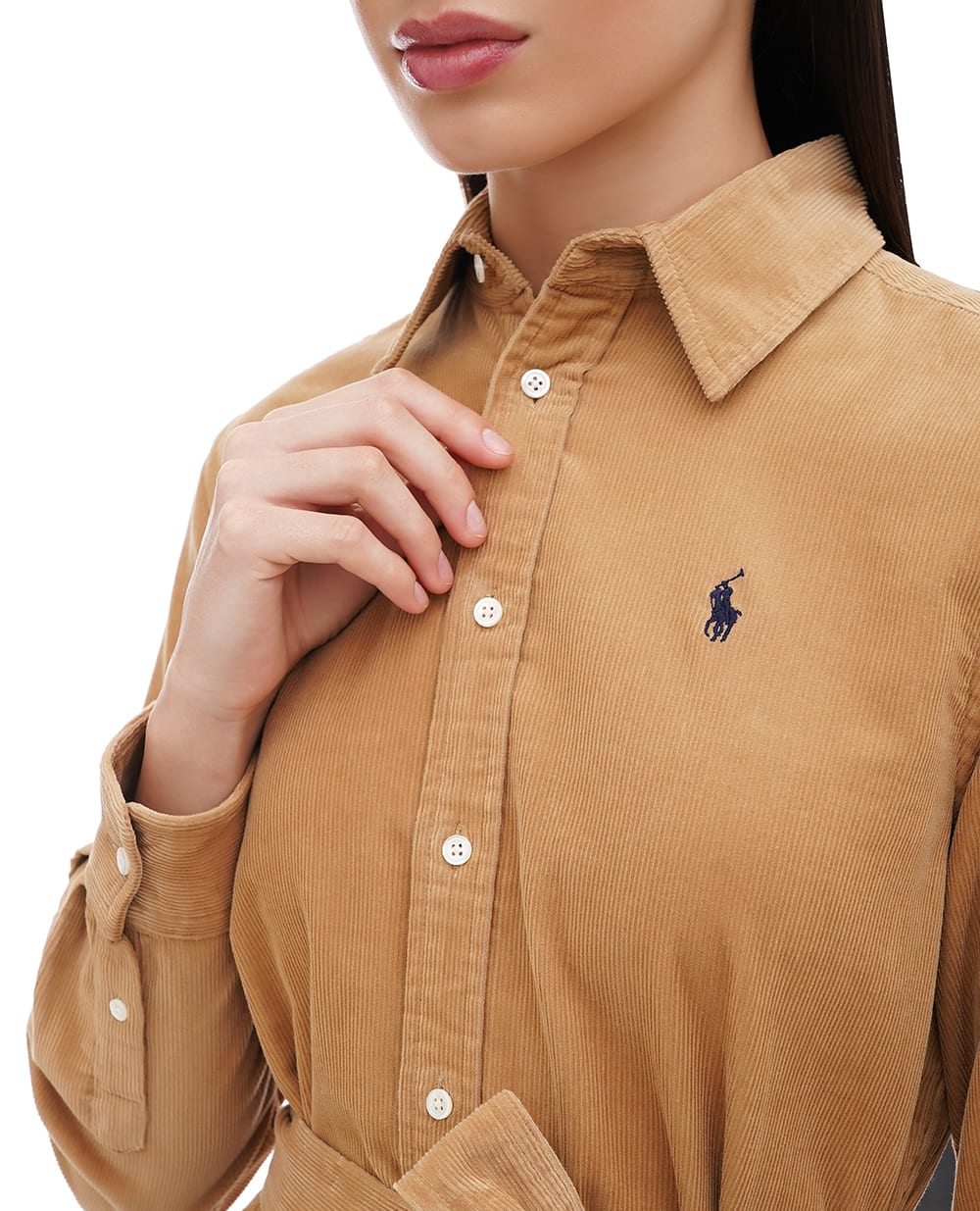 Платье Polo Ralph Lauren 211941474003, коричневый цвет • Купить в интернет-магазине Kameron