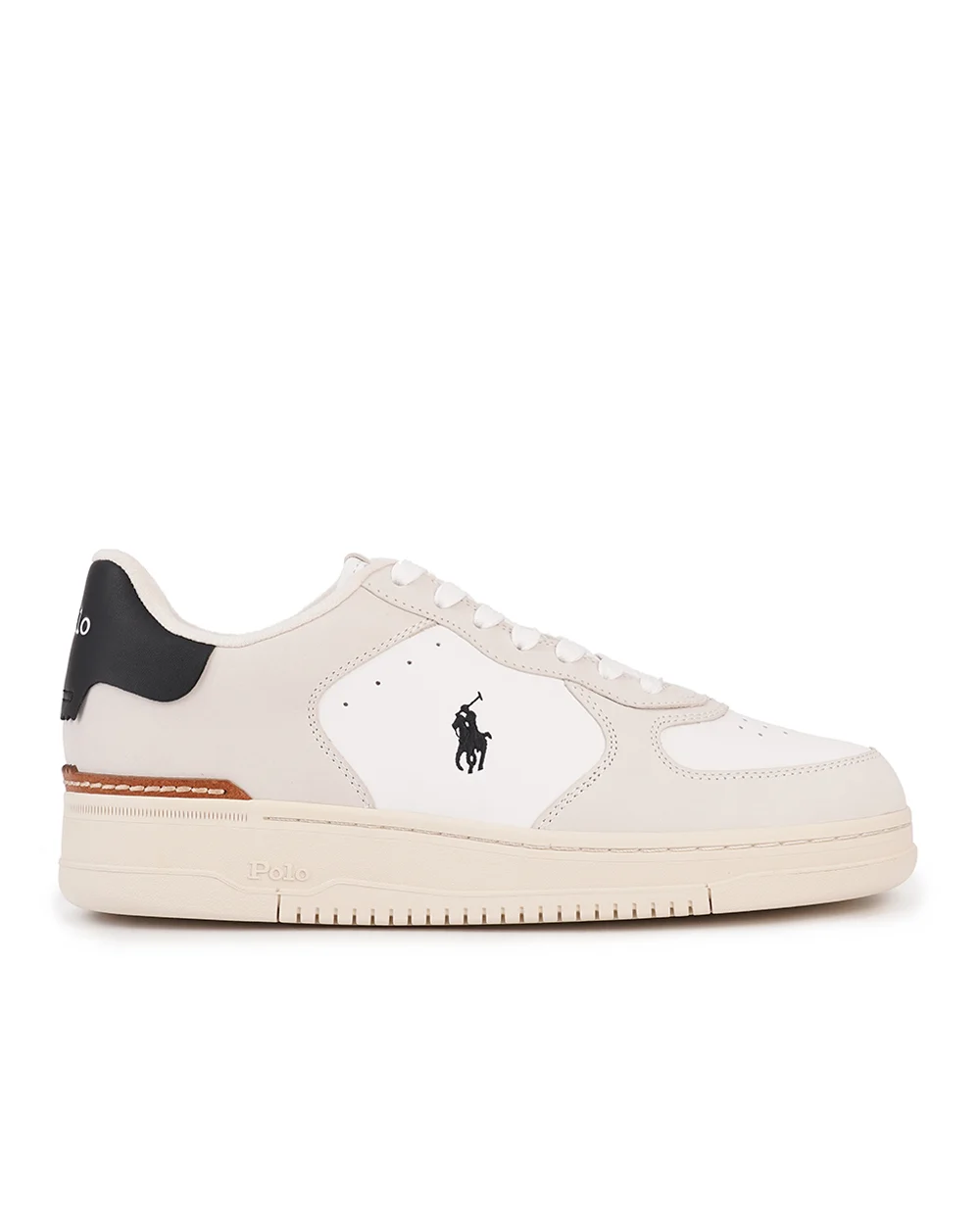 Кеды Masters Court Polo Ralph Lauren 809955690001, бежевый цвет • Купить в интернет-магазине Kameron
