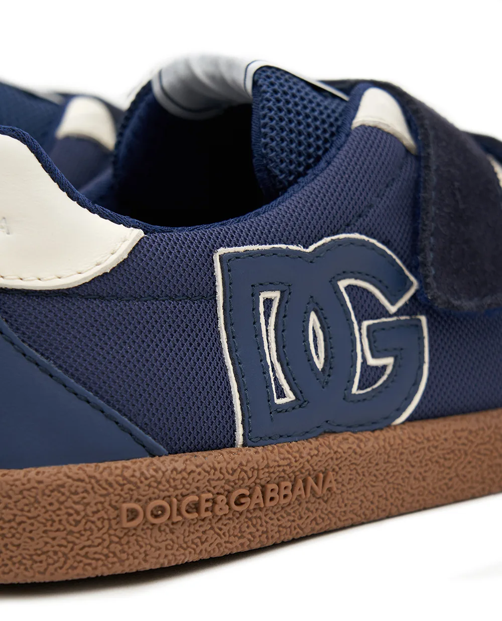 Детские кеды Dolce&Gabbana Kids DA5254-A4278-M, синий цвет • Купить в интернет-магазине Kameron