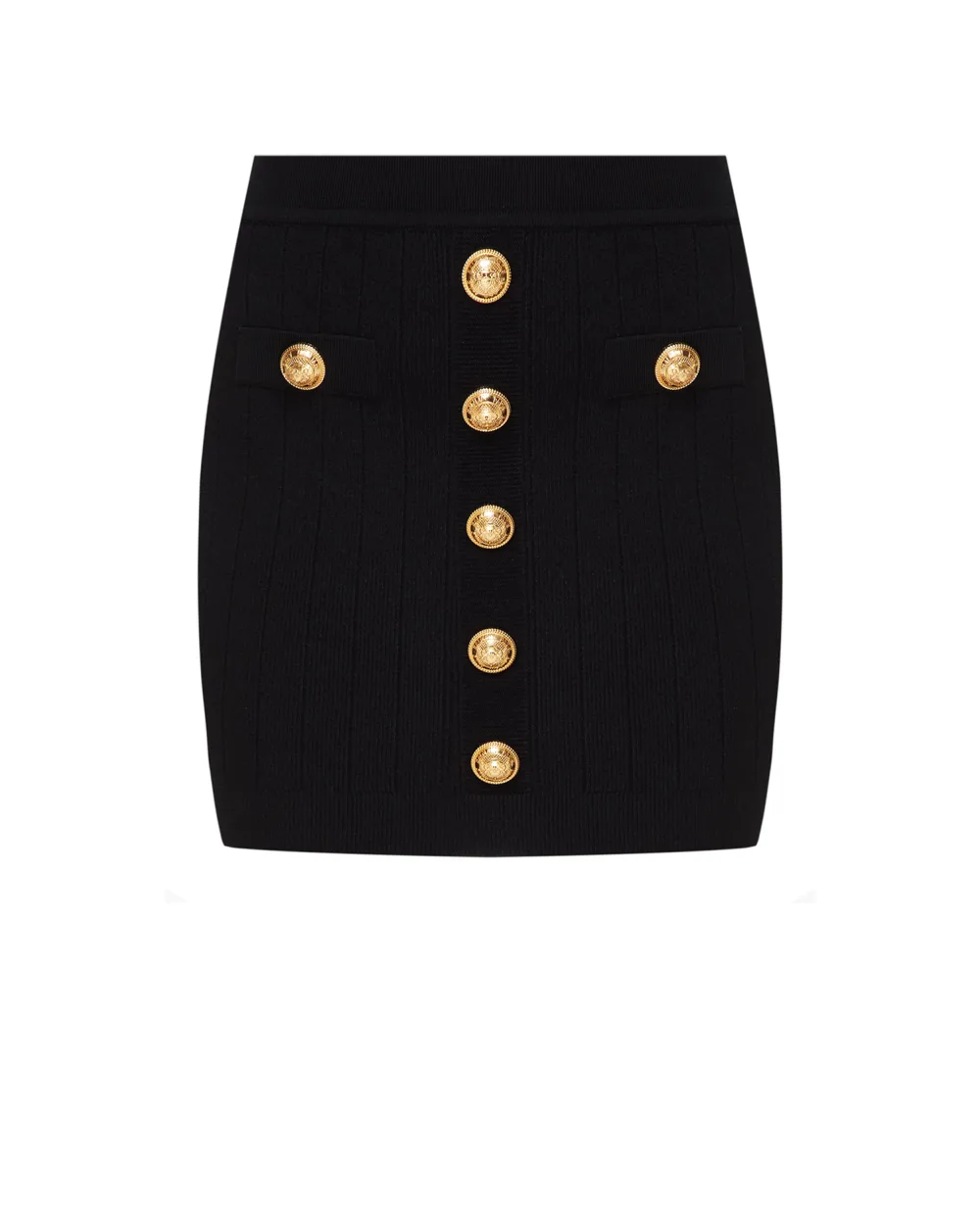 Юбка Balmain EF1LB290KB07, черный цвет • Купить в интернет-магазине Kameron