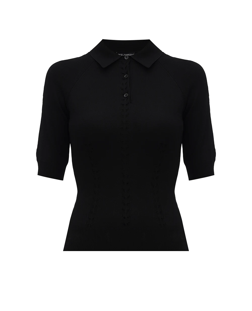Поло Dolce&Gabbana FXZ23T-JAIRM, черный цвет • Купить в интернет-магазине Kameron
