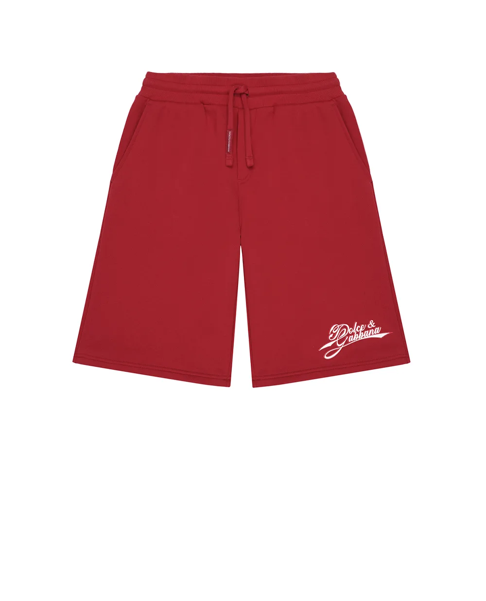 Детские шорты (костюм) Dolce&Gabbana Kids L4JQXP-G7P4X-B, красный цвет • Купить в интернет-магазине Kameron