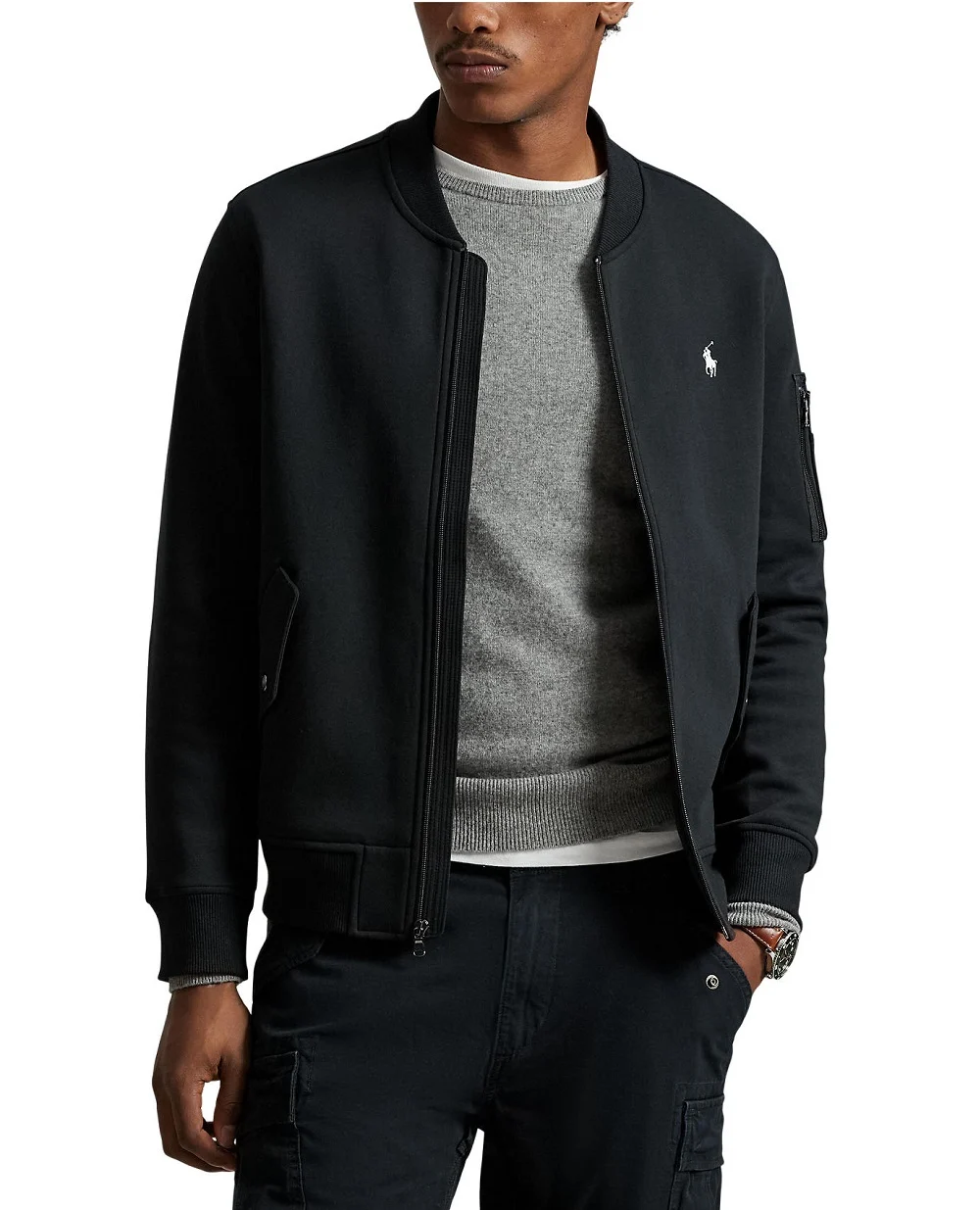 Толстовка (костюм) Polo Ralph Lauren 710980339003, черный цвет • Купить в интернет-магазине Kameron
