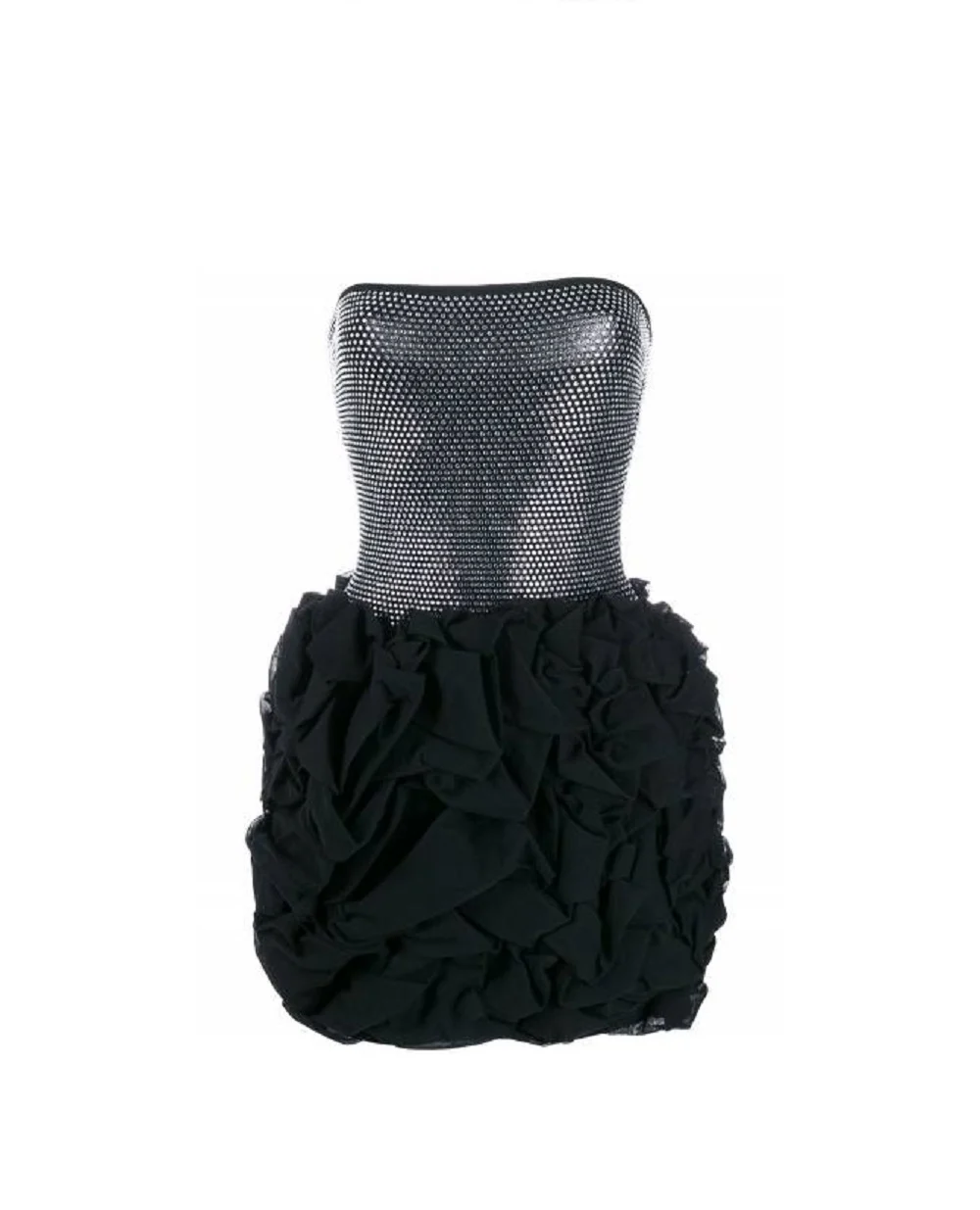 Платье мини Balmain SF06694K508, черный цвет • Купить в интернет-магазине Kameron