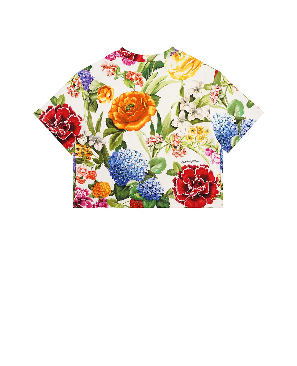 Детская футболка Dolce&Gabbana Kids L5JTND-FSG9W-B, разноцветный цвет • Купить в интернет-магазине Kameron