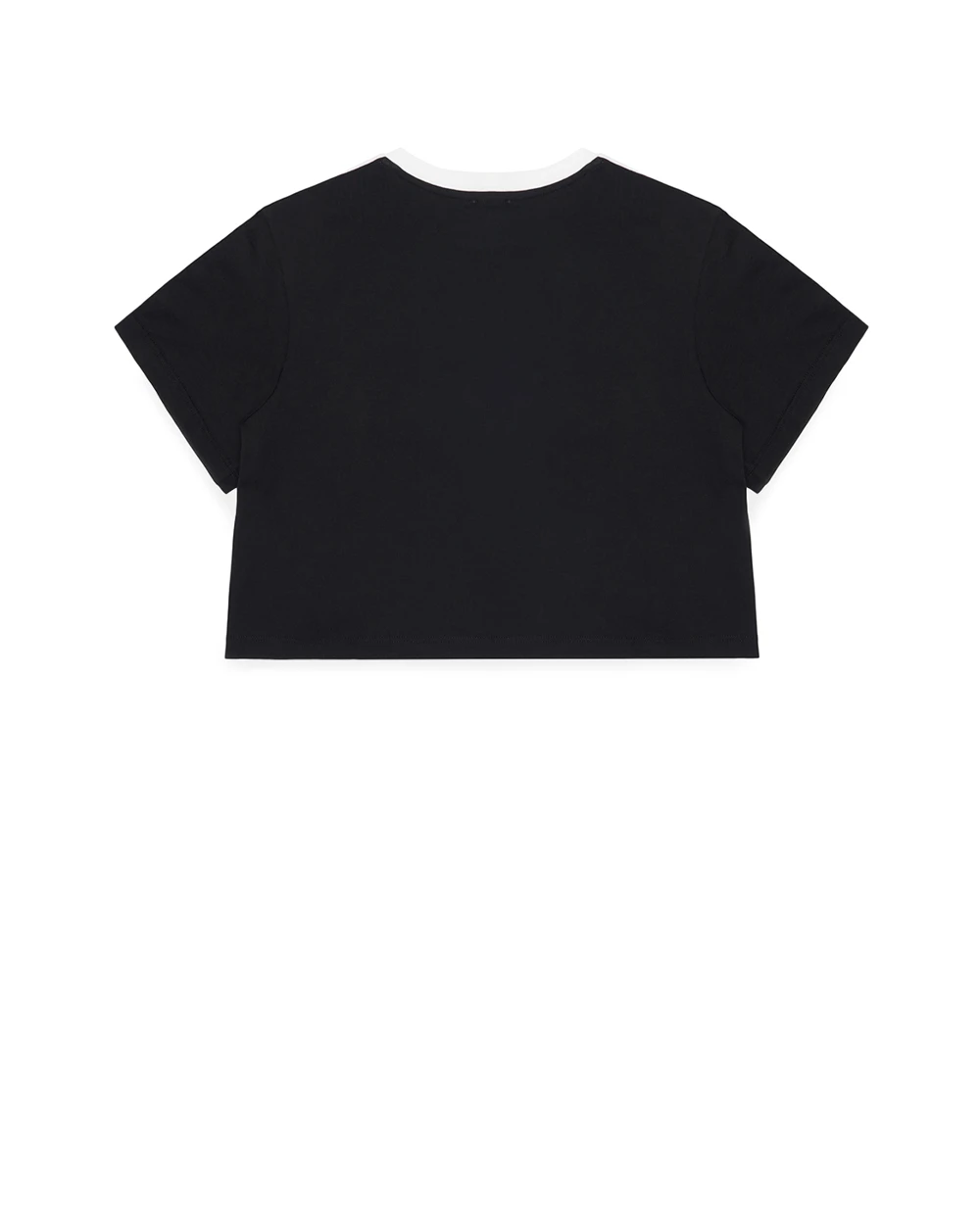 Детская футболка с принтом Dolce&Gabbana Kids L5JTQG-G7PWI-B, черный цвет • Купить в интернет-магазине Kameron