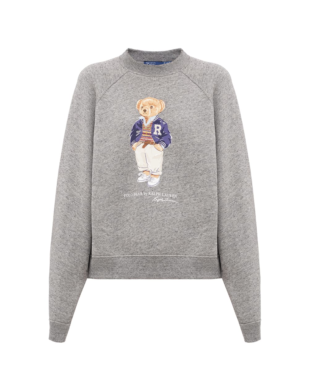 Свитшот Polo Bear Polo Ralph Lauren 211941209001, серый цвет • Купить в интернет-магазине Kameron