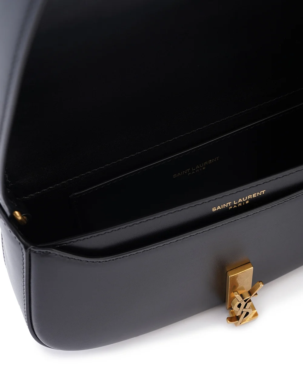 Кожаная сумка Voltaire Mini Saint Laurent 779642-0SX0W, черный цвет • Купить в интернет-магазине Kameron