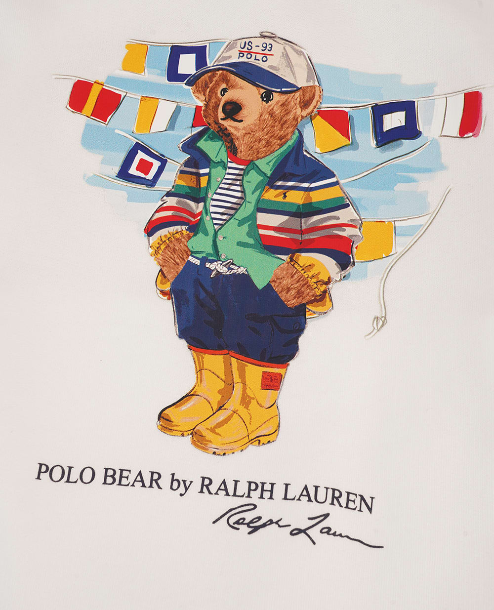 Дитяче худі Polo Bear Polo Ralph Lauren Kids 322974848001, білий колір • Купити в інтернет-магазині Kameron